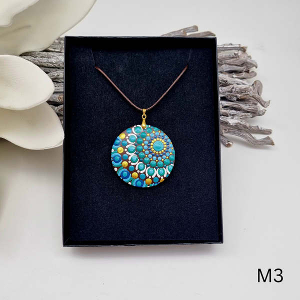 Mandala Stone Blue Eye